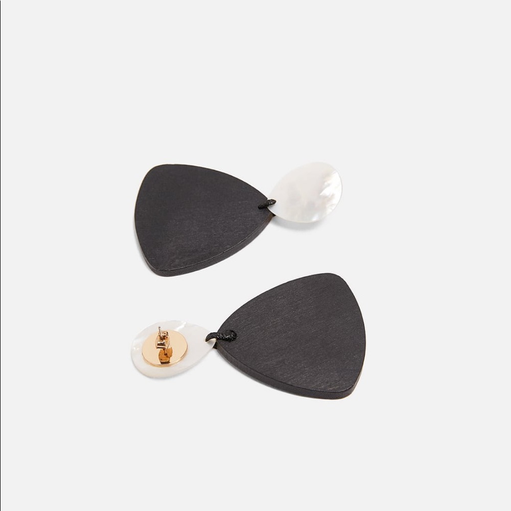 Zara Style Large Statement Earrings - Picture 4 of 5